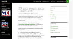 Desktop Screenshot of blog.mazdaclub.com